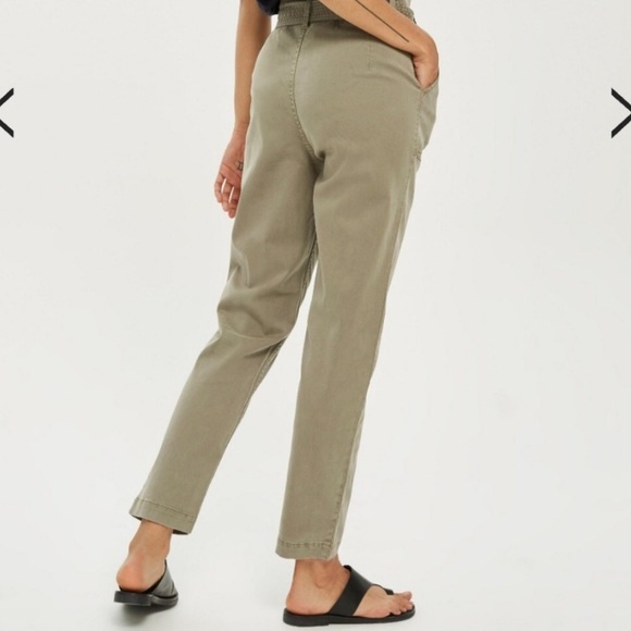 High waisted paper bag pants!! - Picture 3 of 3